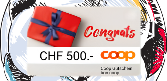 Image of 🥈Coop-Gutschein 500 CHF